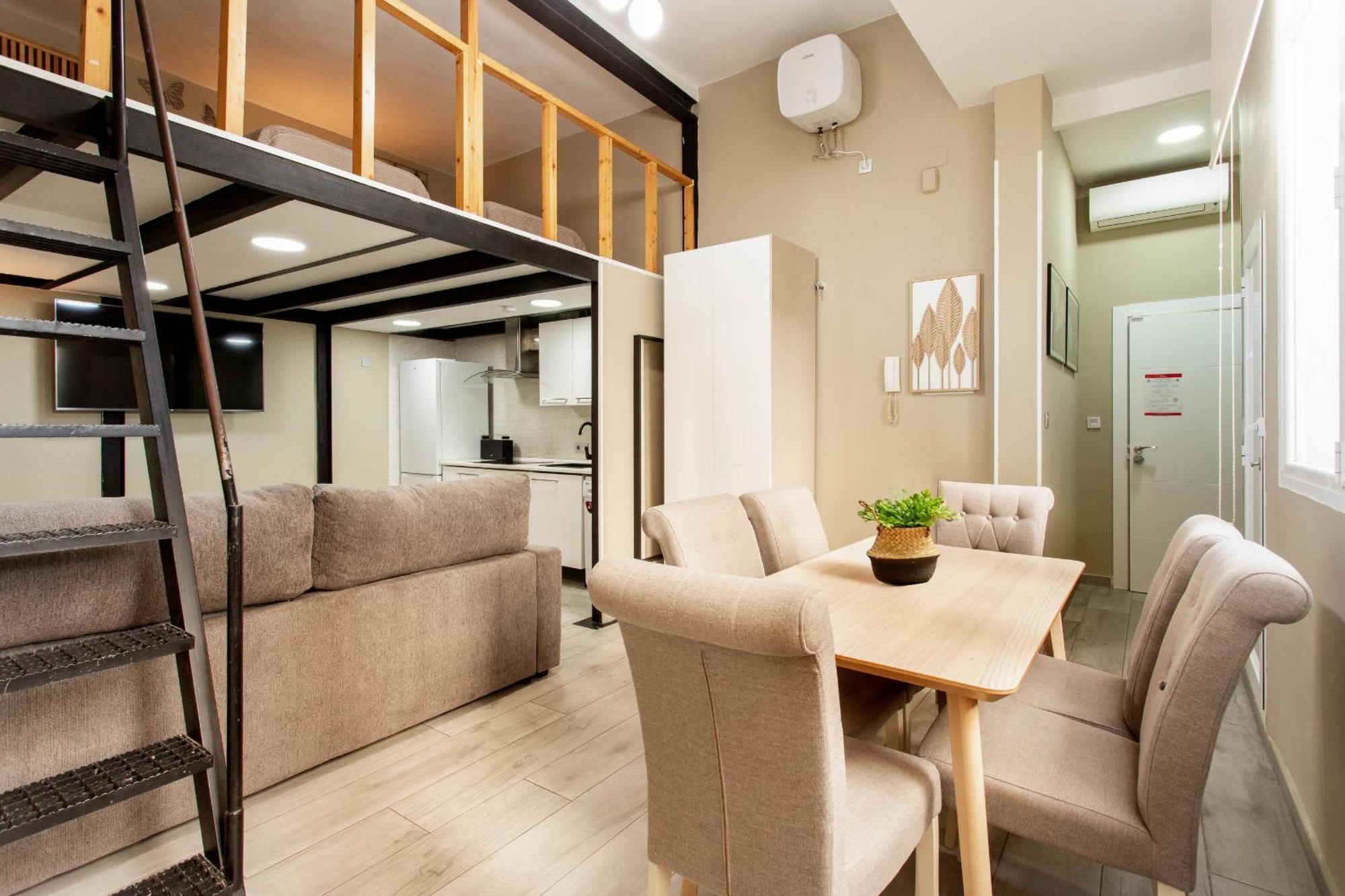 Appartement MIT House Tirso Loft en Madrid Extérieur photo